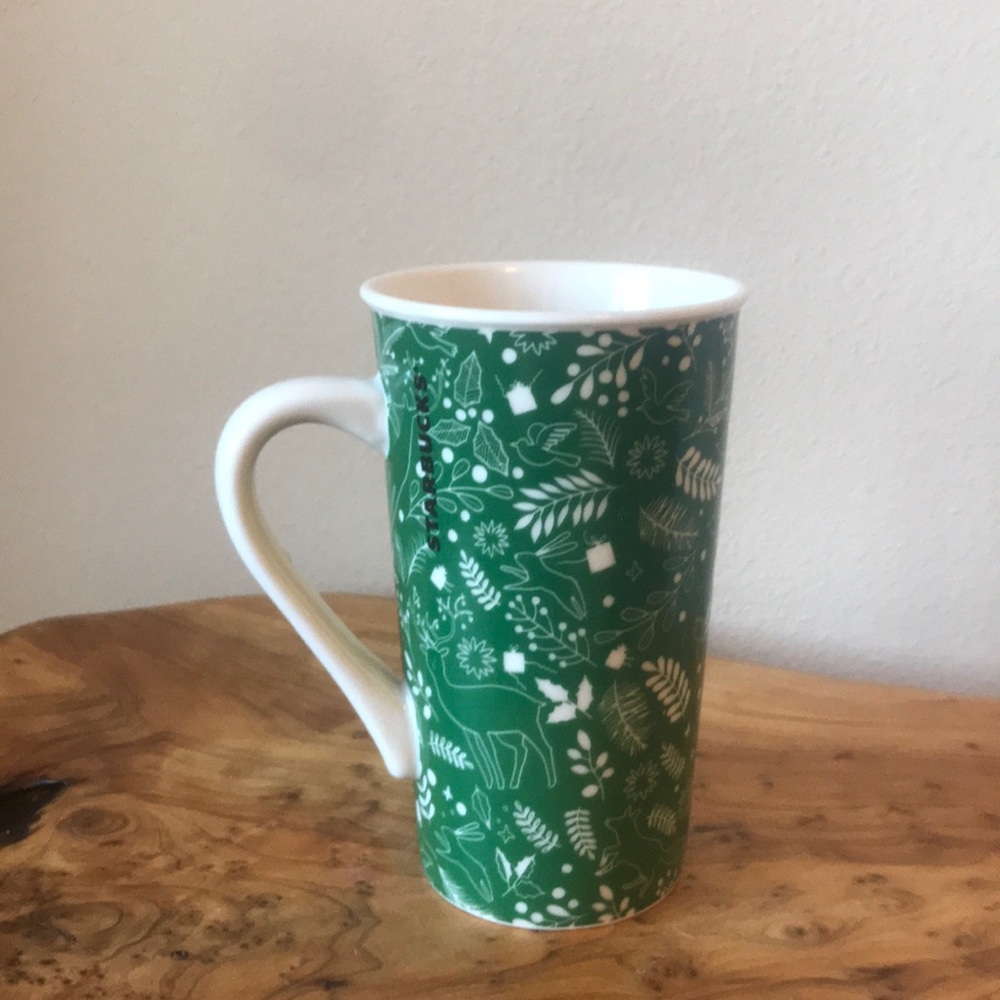 Starbucks 16 ounce green Mug